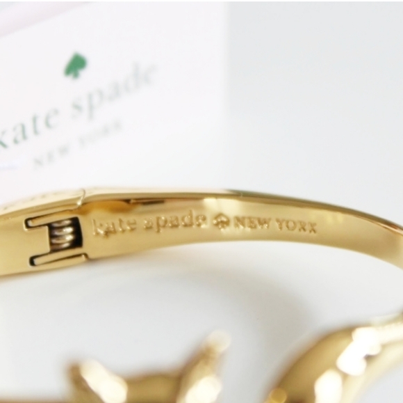 NWT KATE SPADE SO FOXY GOLD FOX BRACELET - Picture 2 of 5